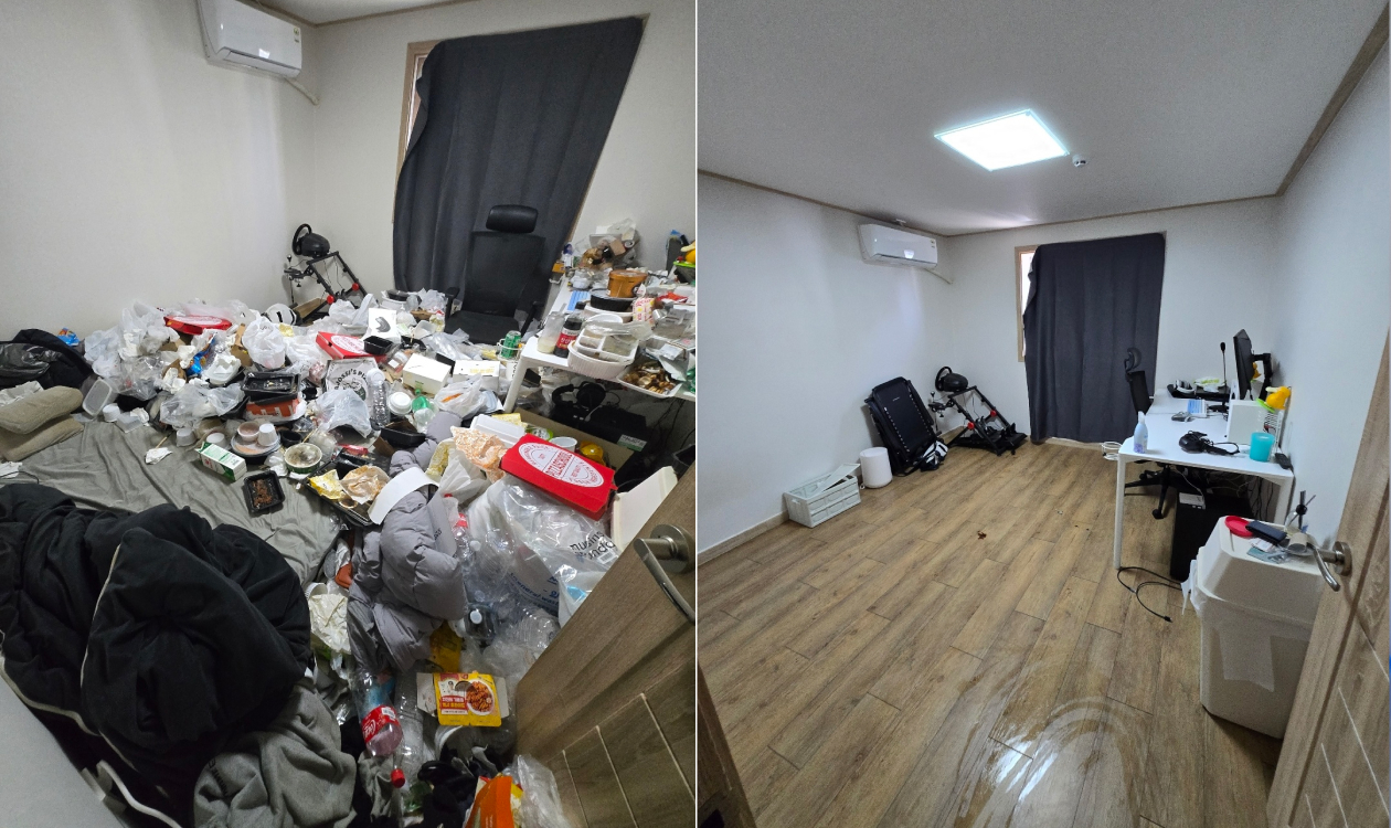 비포 애프터 사진